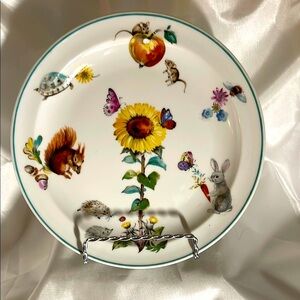 Royal Worcester A Slippery Tale Porcelain 8 Inch Child Plate